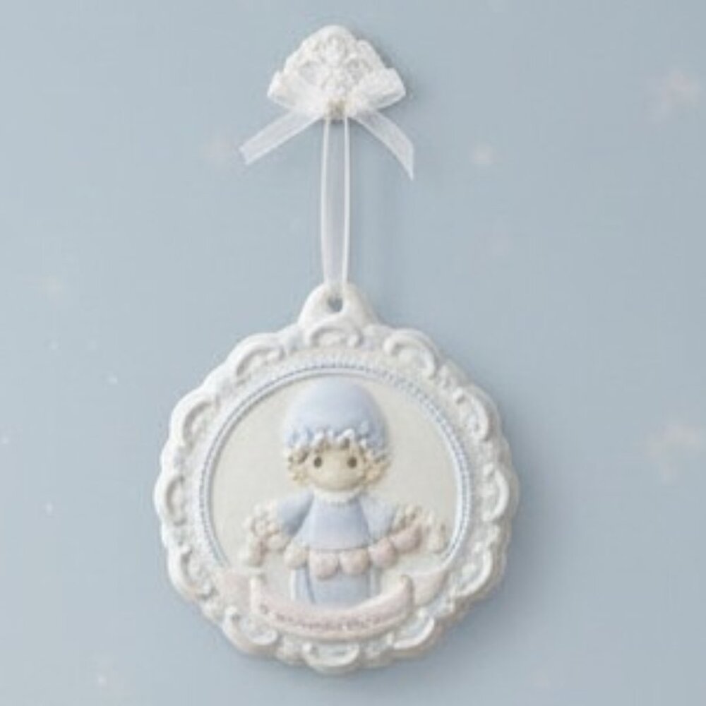 VTG Enesco Precious Moments Wall Plaque 1994 "You Have Touched So Many Hearts"